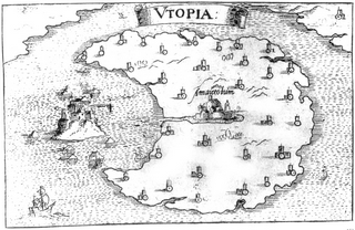 Карта острова Утопия