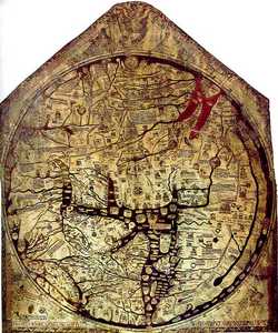 Херефордская карта мира, 1290 г.