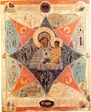 Икона Богоматери «Неопалимая Купина»