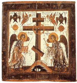 Прославление Креста. Икона